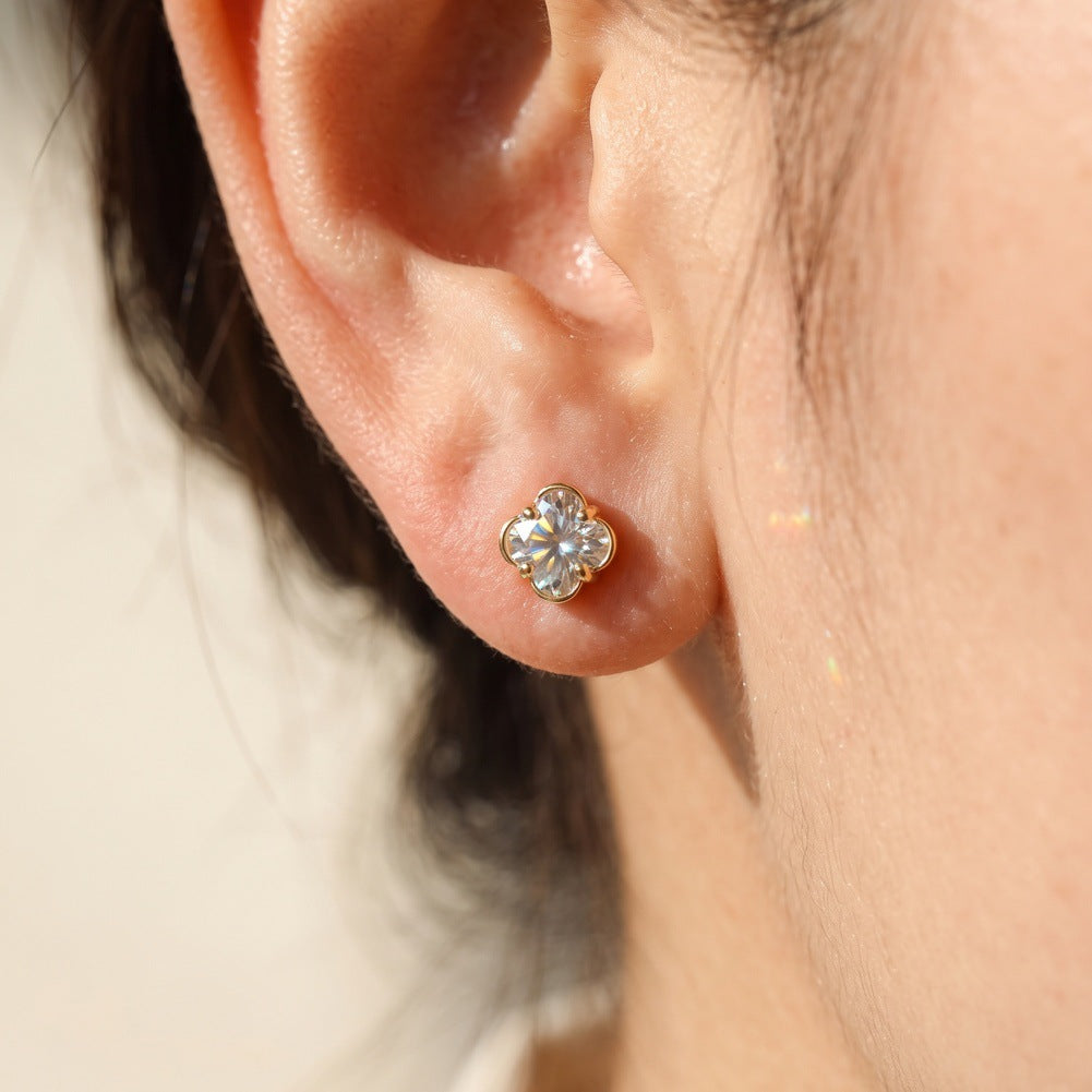 Pendientes de moda de joyería de acero inoxidable