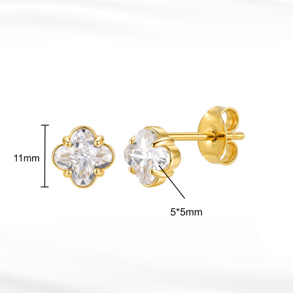 Pendientes de moda de joyería de acero inoxidable