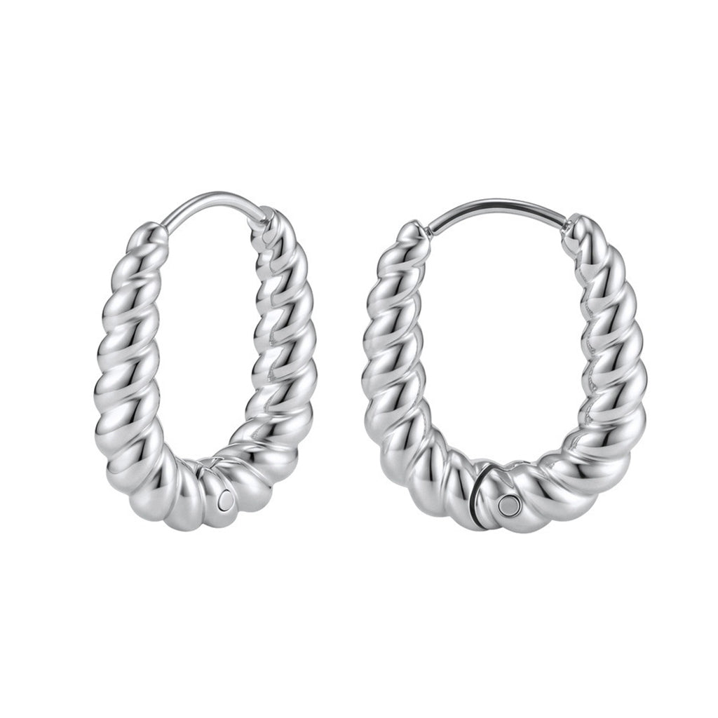 Pendientes de moda de joyería de acero inoxidable