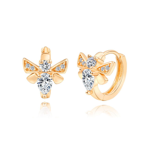 Brass With Plated Fashion Jewelry Earrings