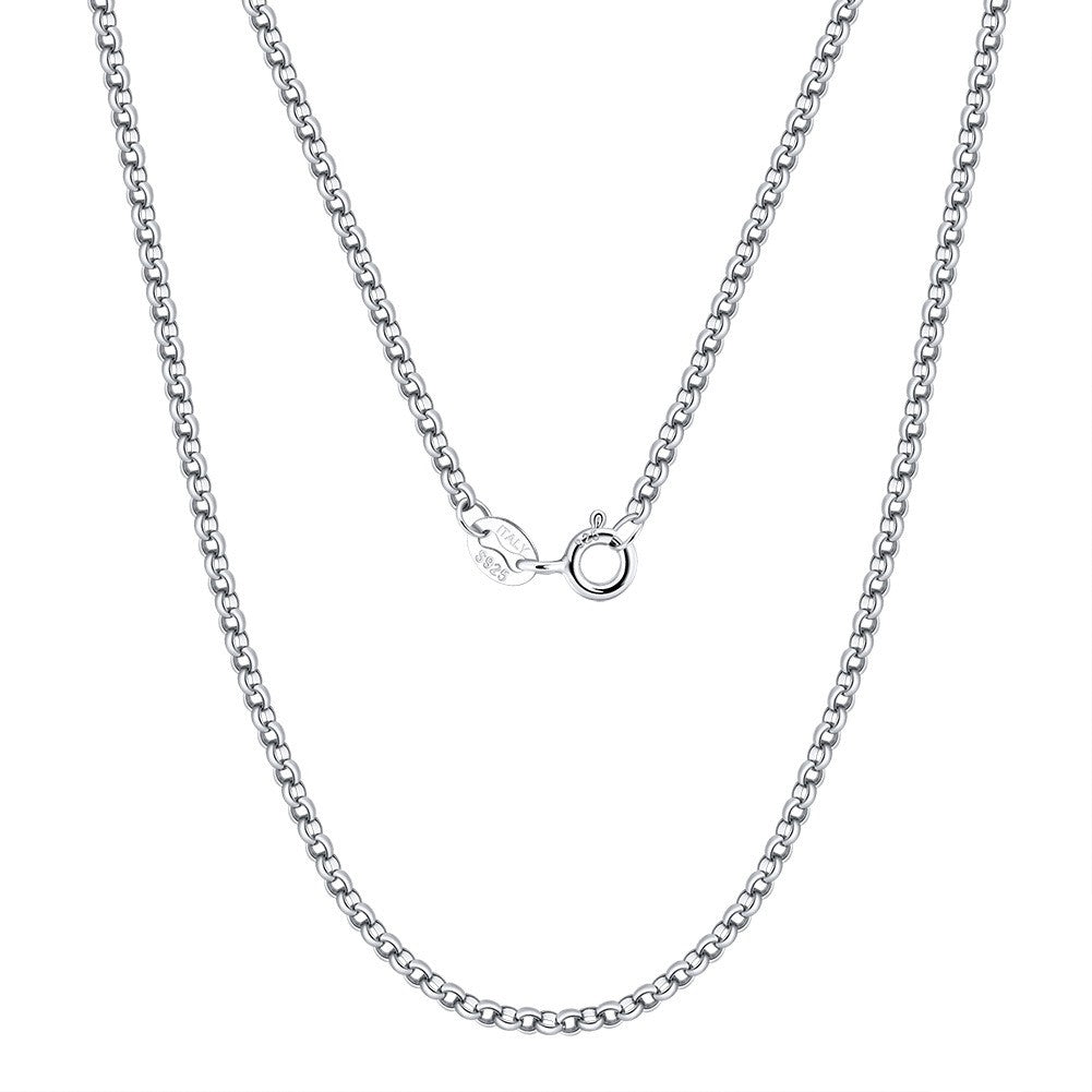 925 Sterling Silver Belcher Chain 1.3mm 1.5mm 2mm