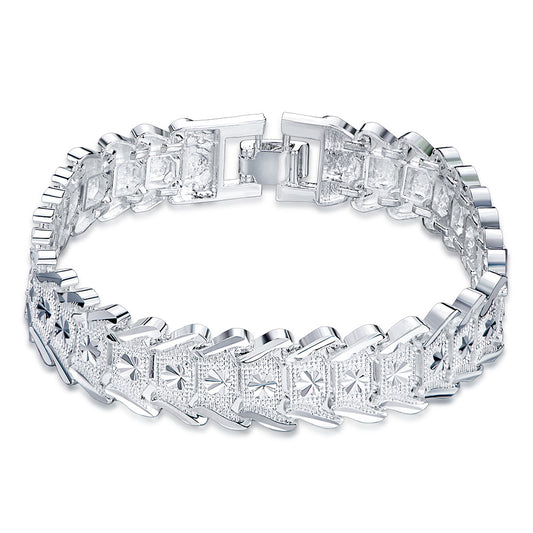 Brass With Plated Fashion Jewelry Bracelet