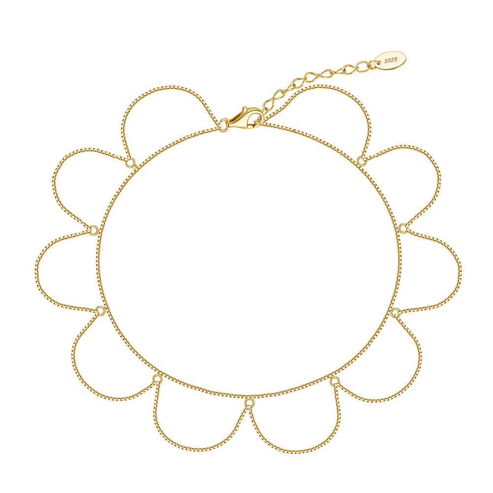 925 Sterling Silver Chain Fashion Anklet