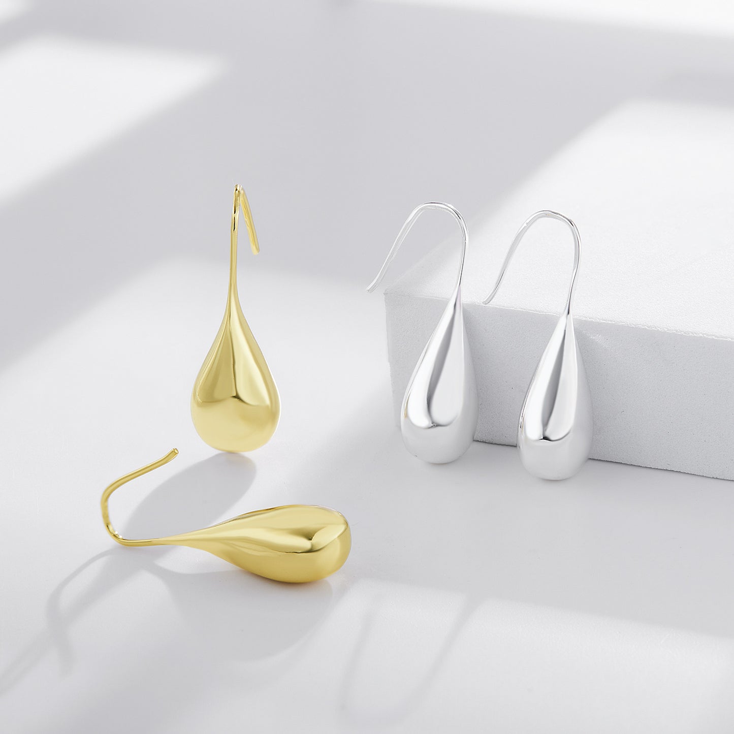 Brass With Plated Fashion Jewelry Earrings