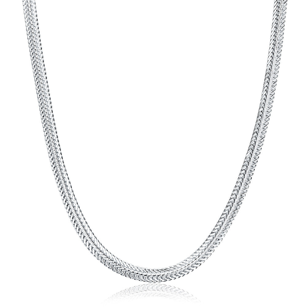 Brass With Plated Fashion Jewelry Necklace