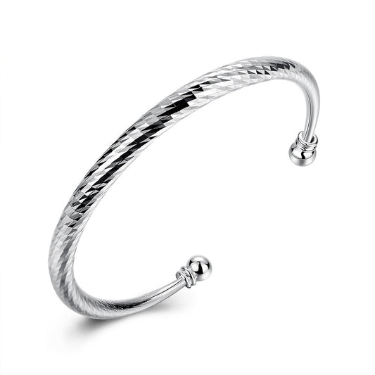 Brass With Plated Fashion Jewelry Bangle