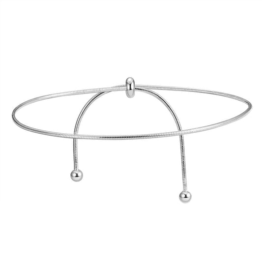 925 Sterling Silver Chain Fashion Anklet