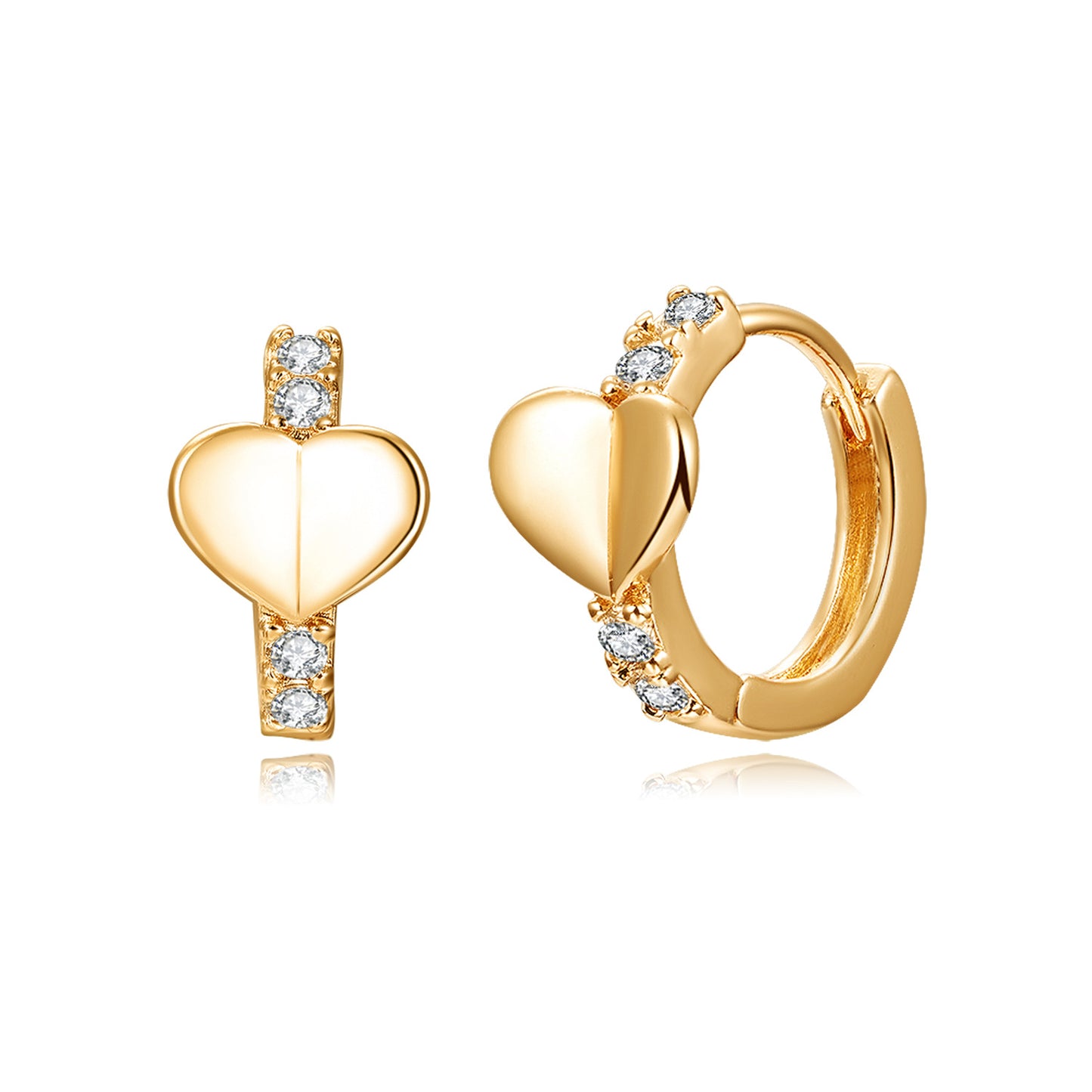 Brass With Plated Fashion Jewelry Earrings