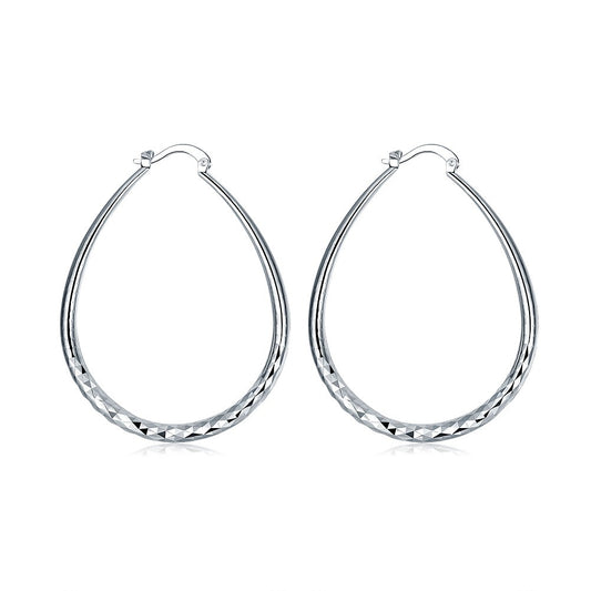 Brass With Plated Fashion Jewelry Earrings