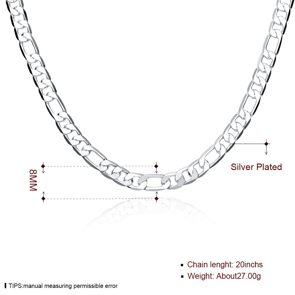 Brass With Plated Fashion Jewelry Necklace