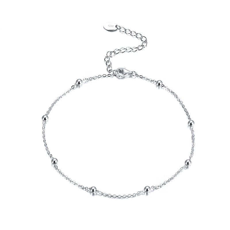925 Sterling Zircon Fashion Anklet