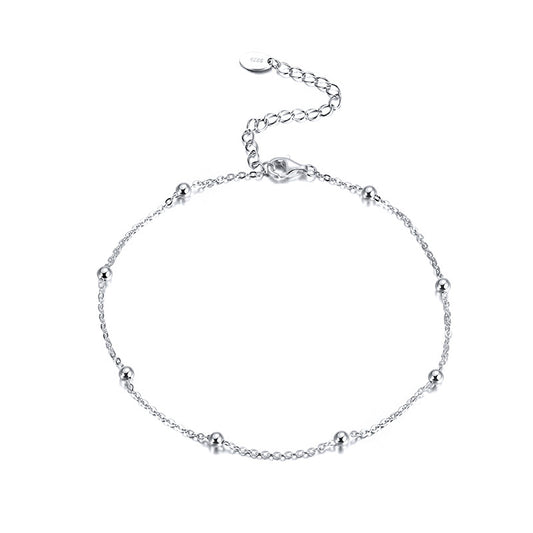 925 Sterling Silver Chain Fashion Anklet