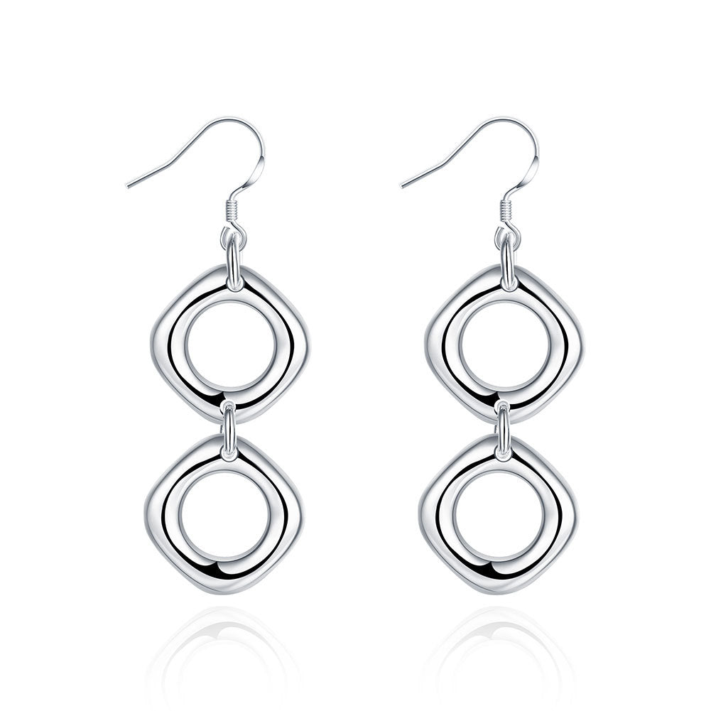Brass With Plated Fashion Jewelry Earrings