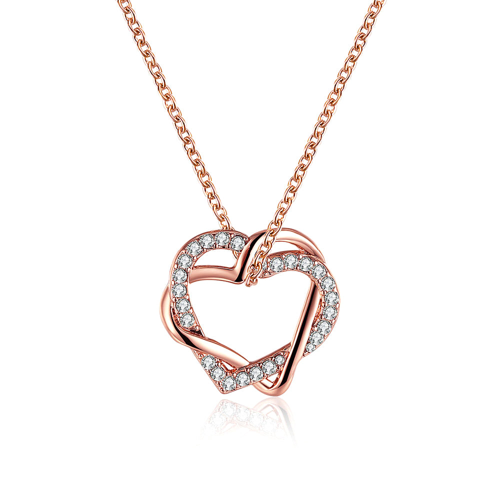 Brass With Plated Fashion Jewelry Necklace