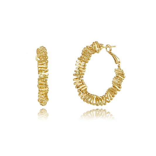 Brass With Plated Fashion Jewelry 925 pins Earrings