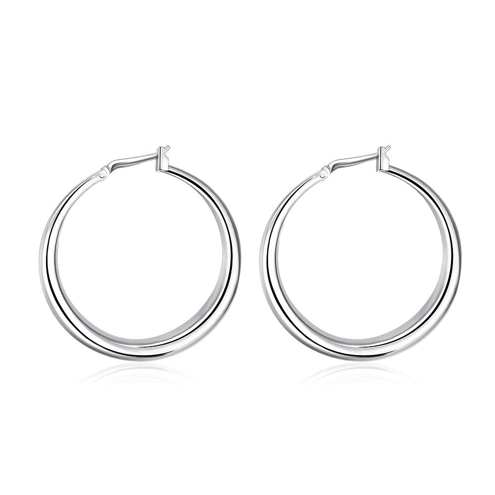Brass With Plated Fashion Jewelry Earrings