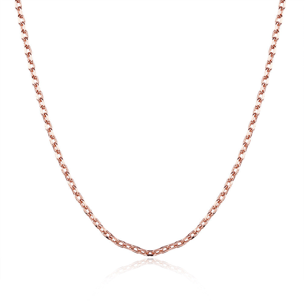 Brass With Plated Fashion Jewelry Necklace