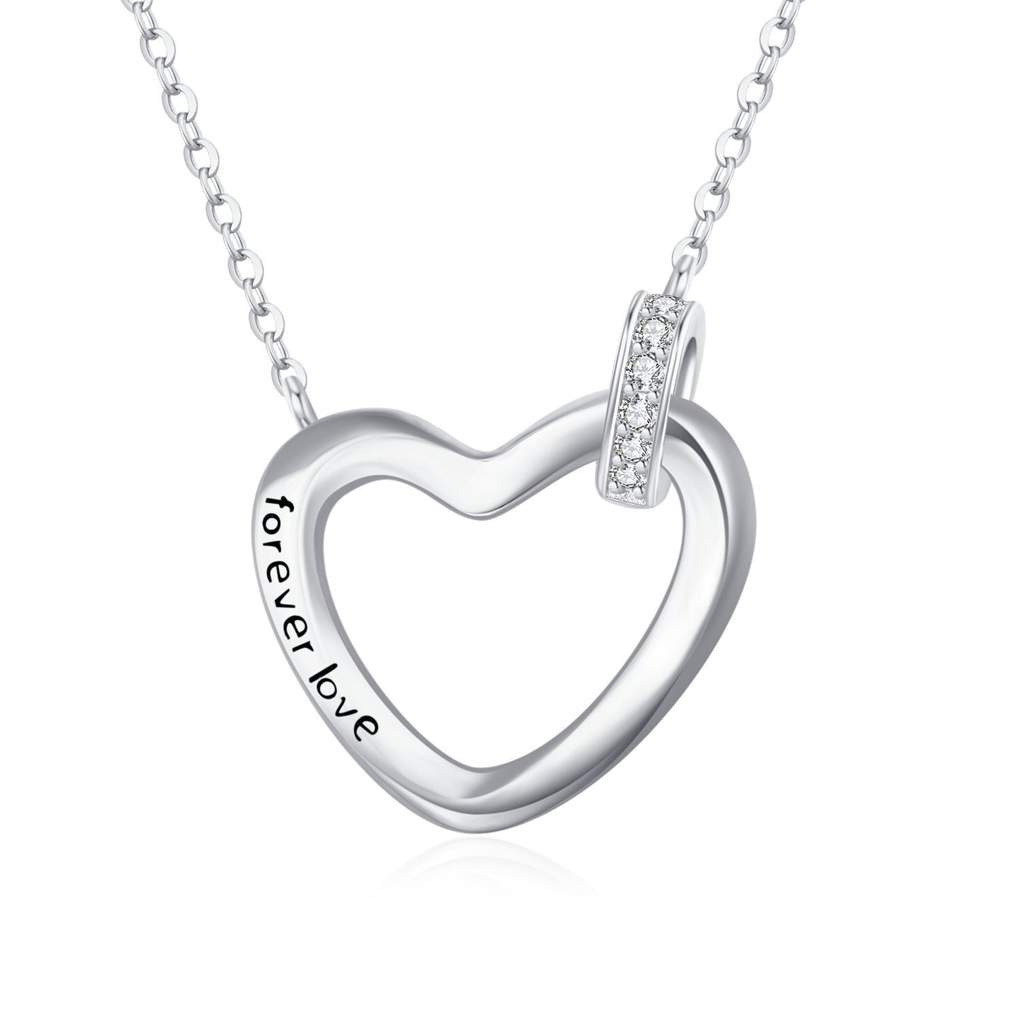 Timeless Heart Necklace for Women – Elegant Minimalist Luxury Jewelry, Symbol of Eternal Love