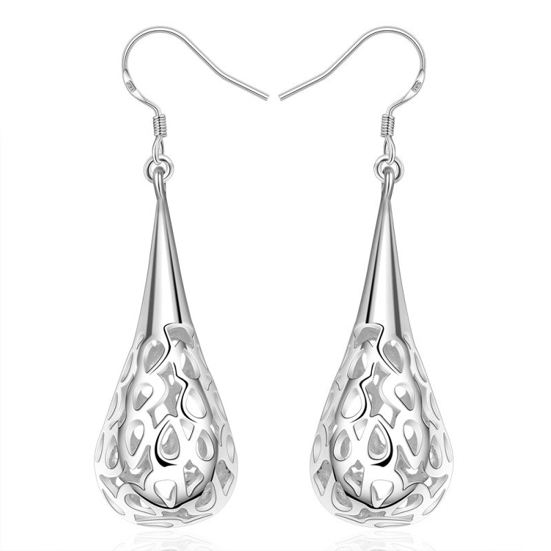 Brass With Plated Fashion Jewelry Earrings