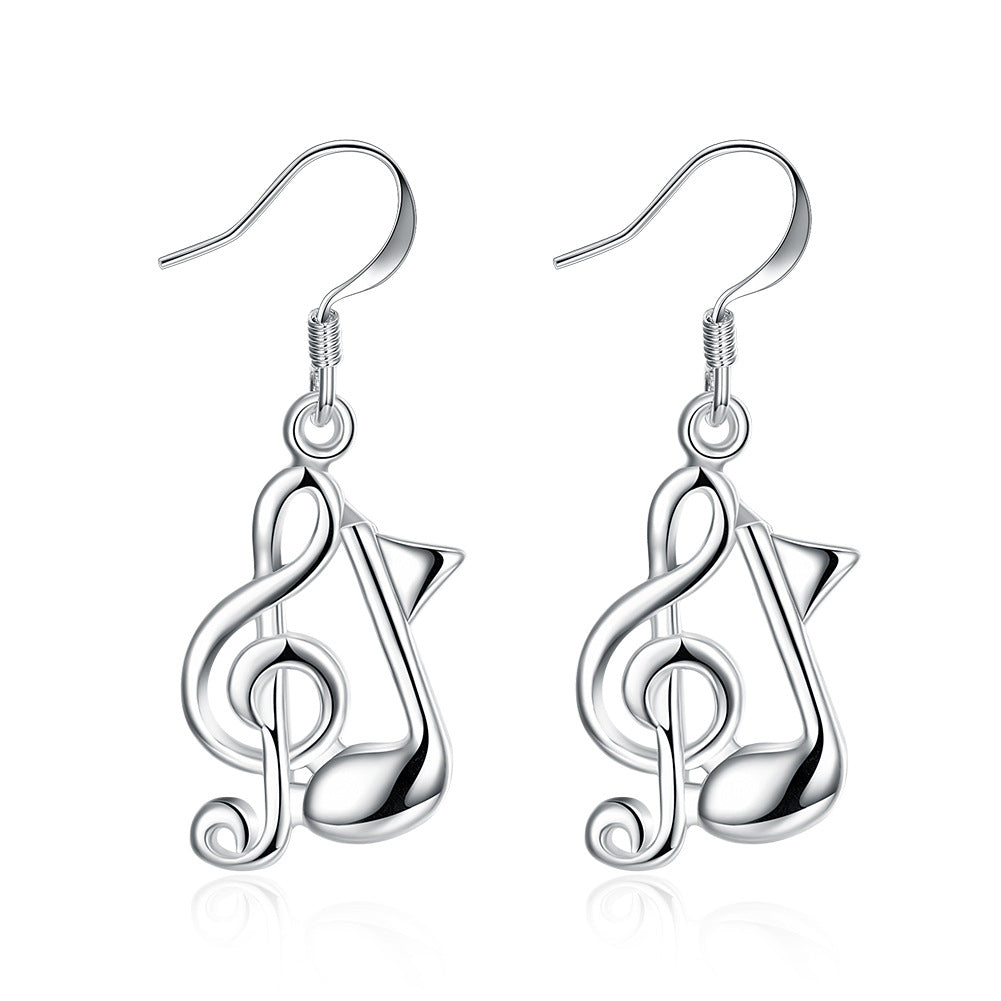 Brass With Plated Fashion Jewelry Earrings