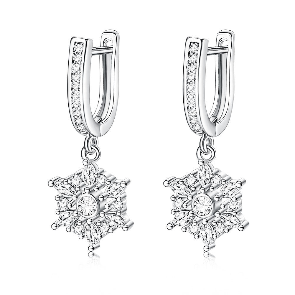 Brass With Plated Fashion Jewelry Earrings