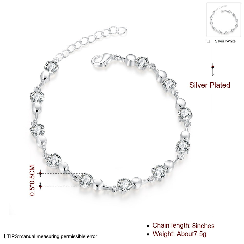 Brass With Plated Fashion Jewelry Bracelet