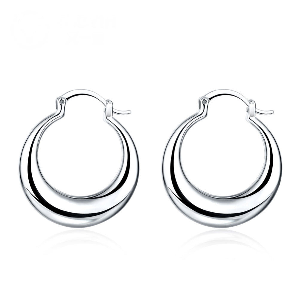Brass With Plated Fashion Jewelry Earrings