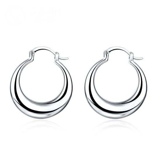 Brass With Plated Fashion Jewelry Earrings