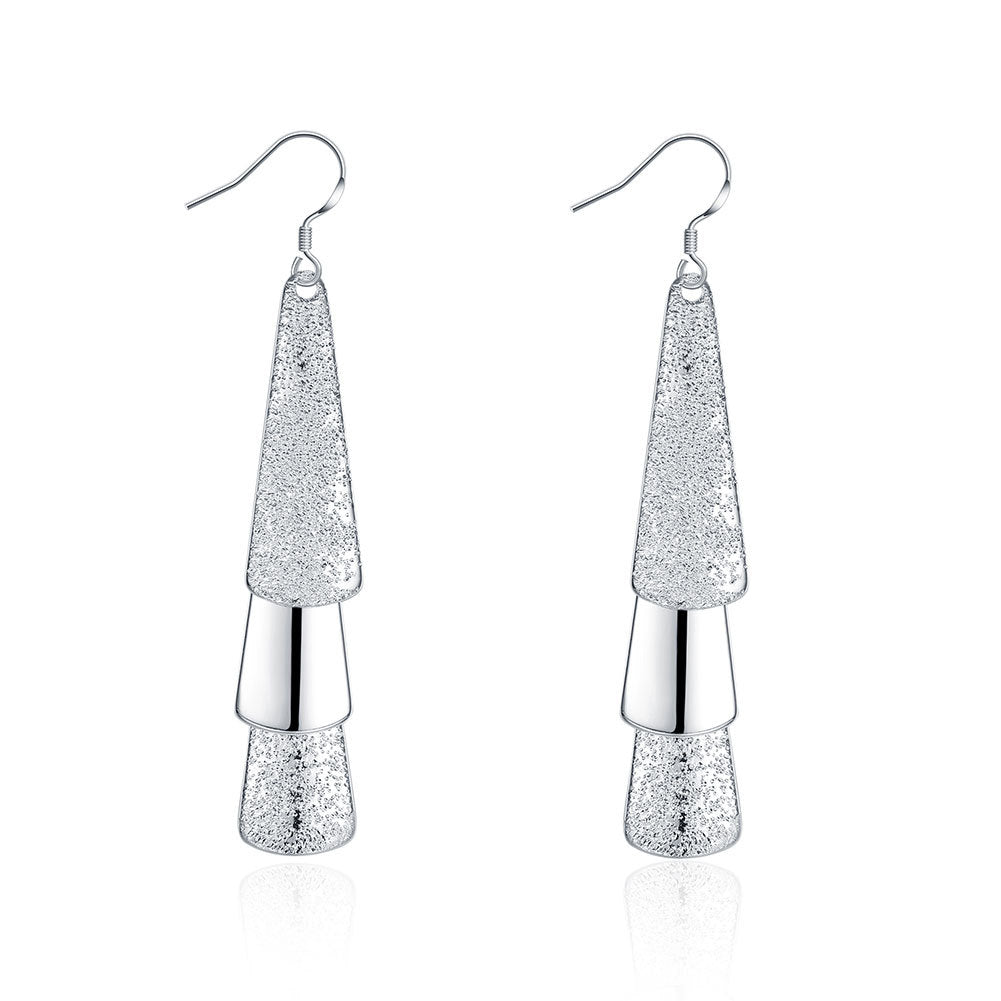 Brass With Plated Fashion Jewelry Earrings
