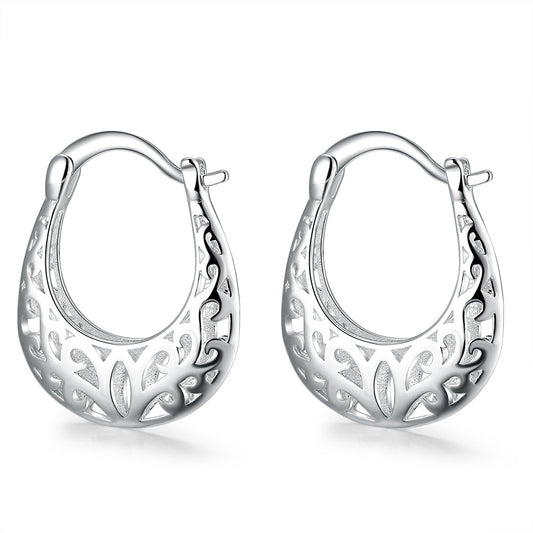 Brass With Plated Fashion Jewelry Earrings