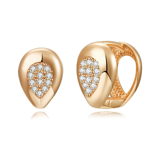 Brass With Plated Fashion Jewelry Earrings