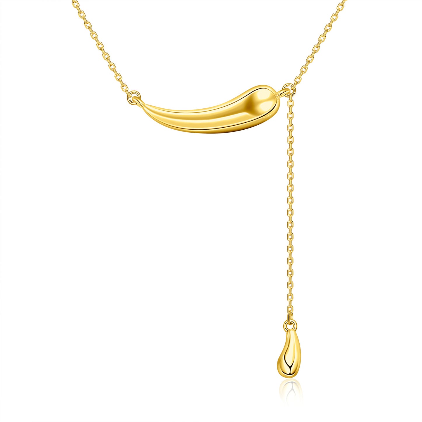 Brass With Plated Fashion Jewelry Necklace