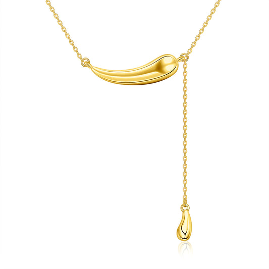 Brass With Plated Fashion Jewelry Necklace