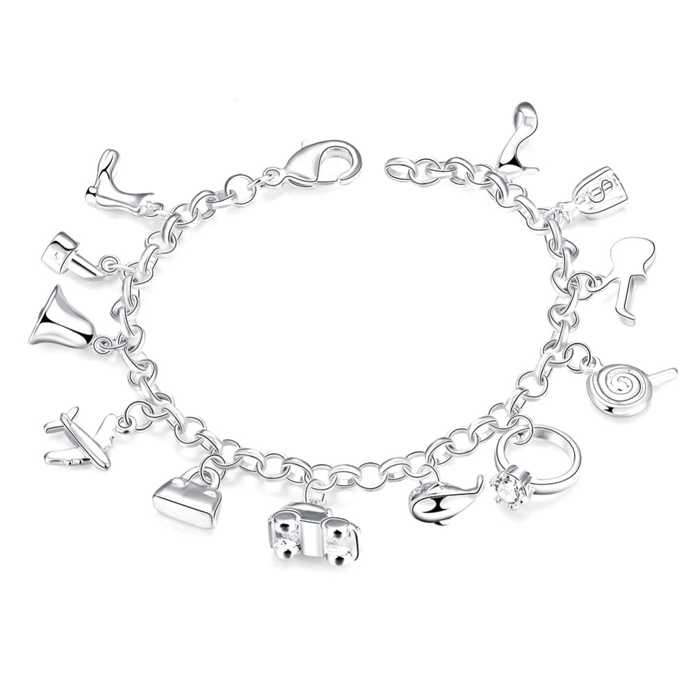 Brass With Plated Fashion Jewelry Bracelet