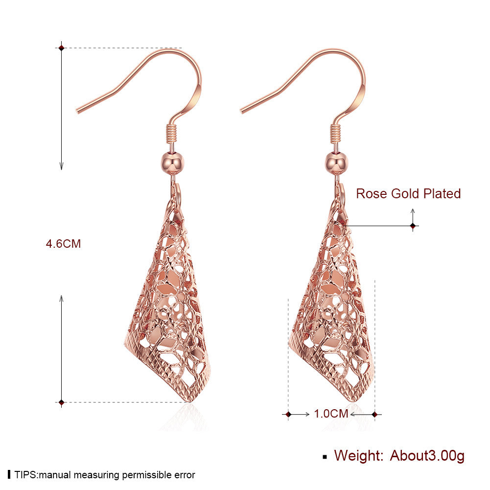 Brass With Plated Fashion Jewelry Earrings