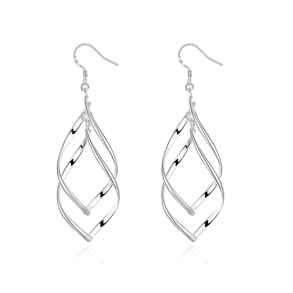 Brass With Plated Fashion Jewelry Earrings