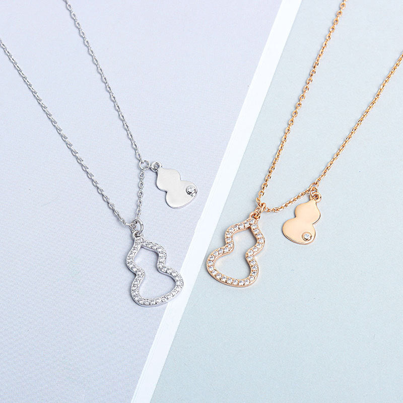 925 Sterling Silver Fashion Lucky Necklace