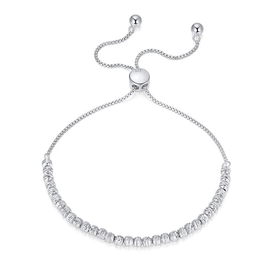 925 Sterling Silver Beads Bracelet