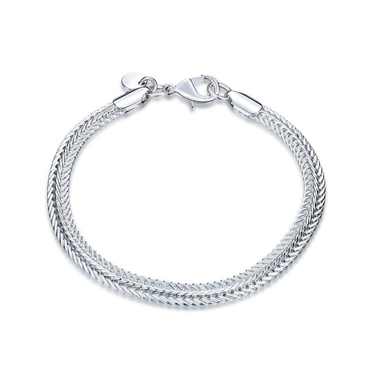 Brass With Plated Fashion Jewelry Bracelet