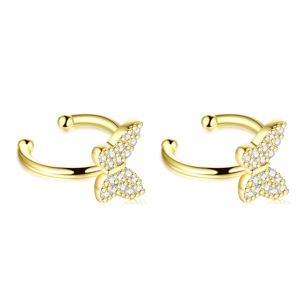 Brass With Plated Fashion Jewelry Earrings