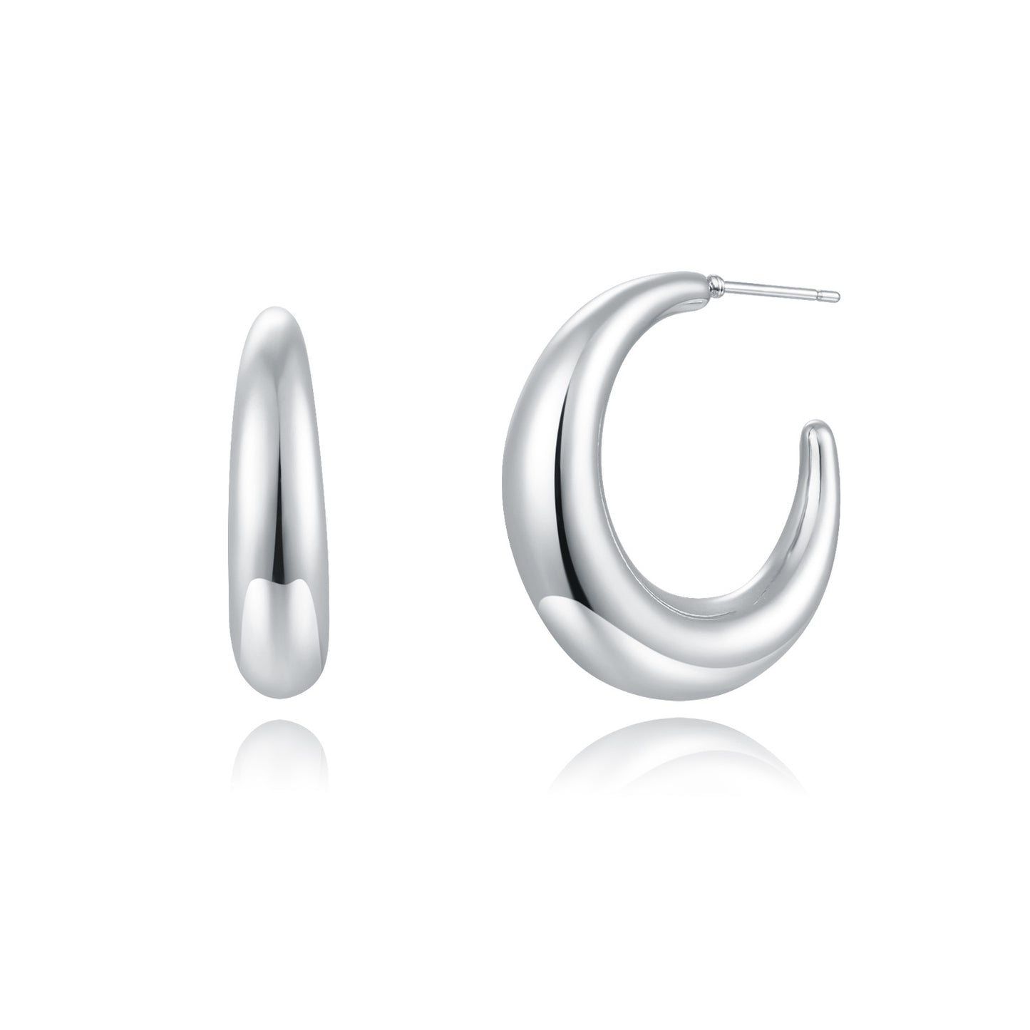 Brass With Plated Fashion Jewelry Earrings