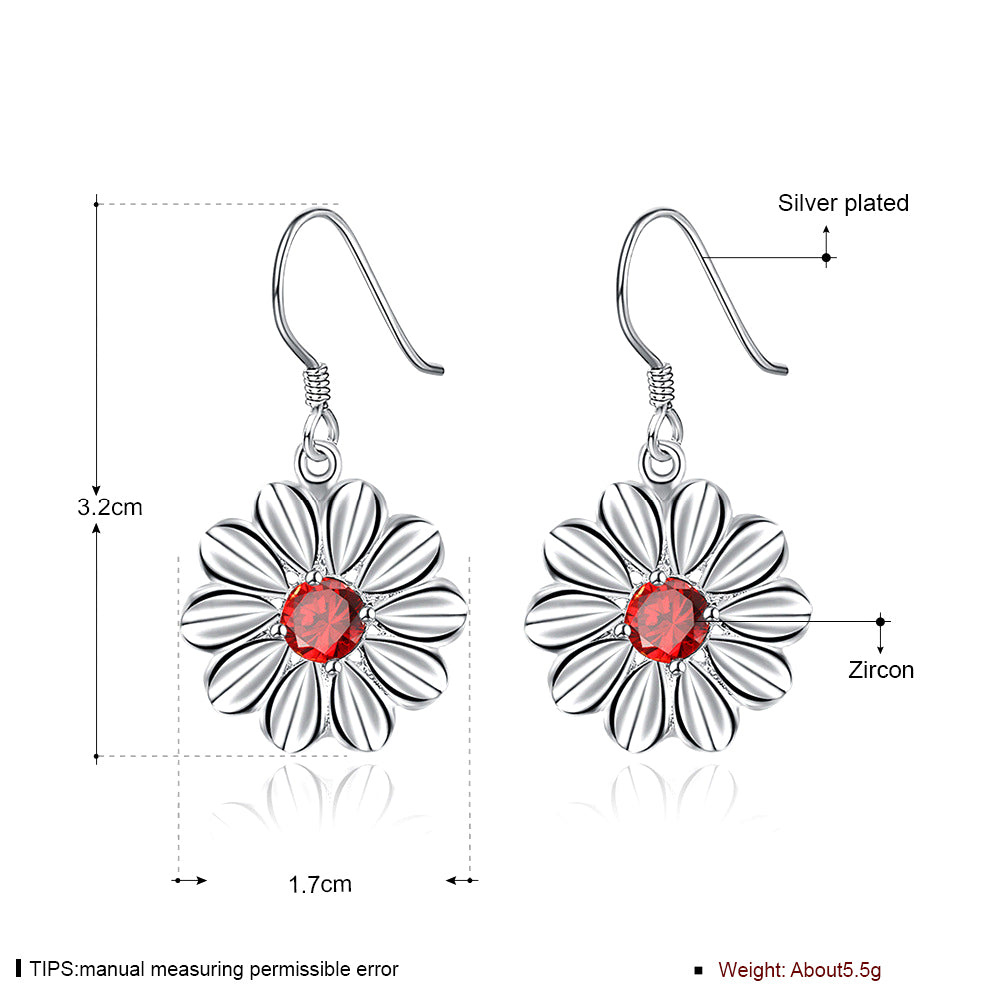 Brass With Plated Fashion Jewelry Earrings