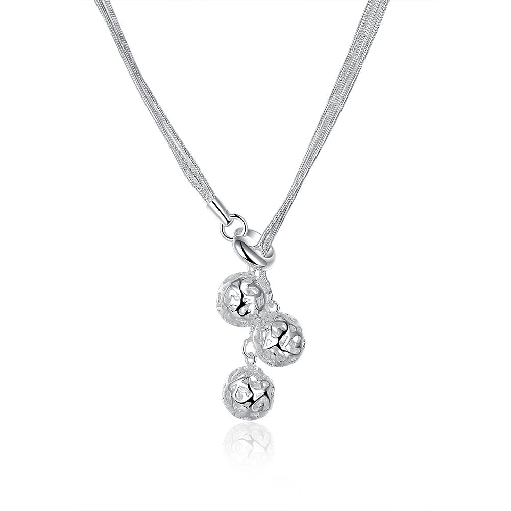 Brass With Plated Fashion Jewelry Necklace