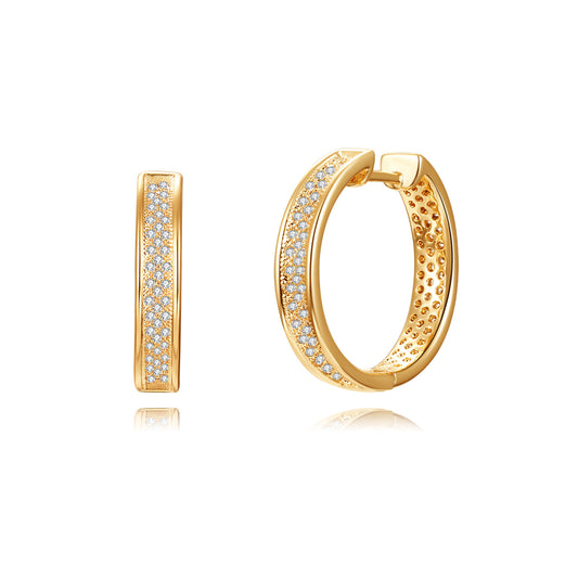 Brass With Plated Fashion Jewelry Earrings