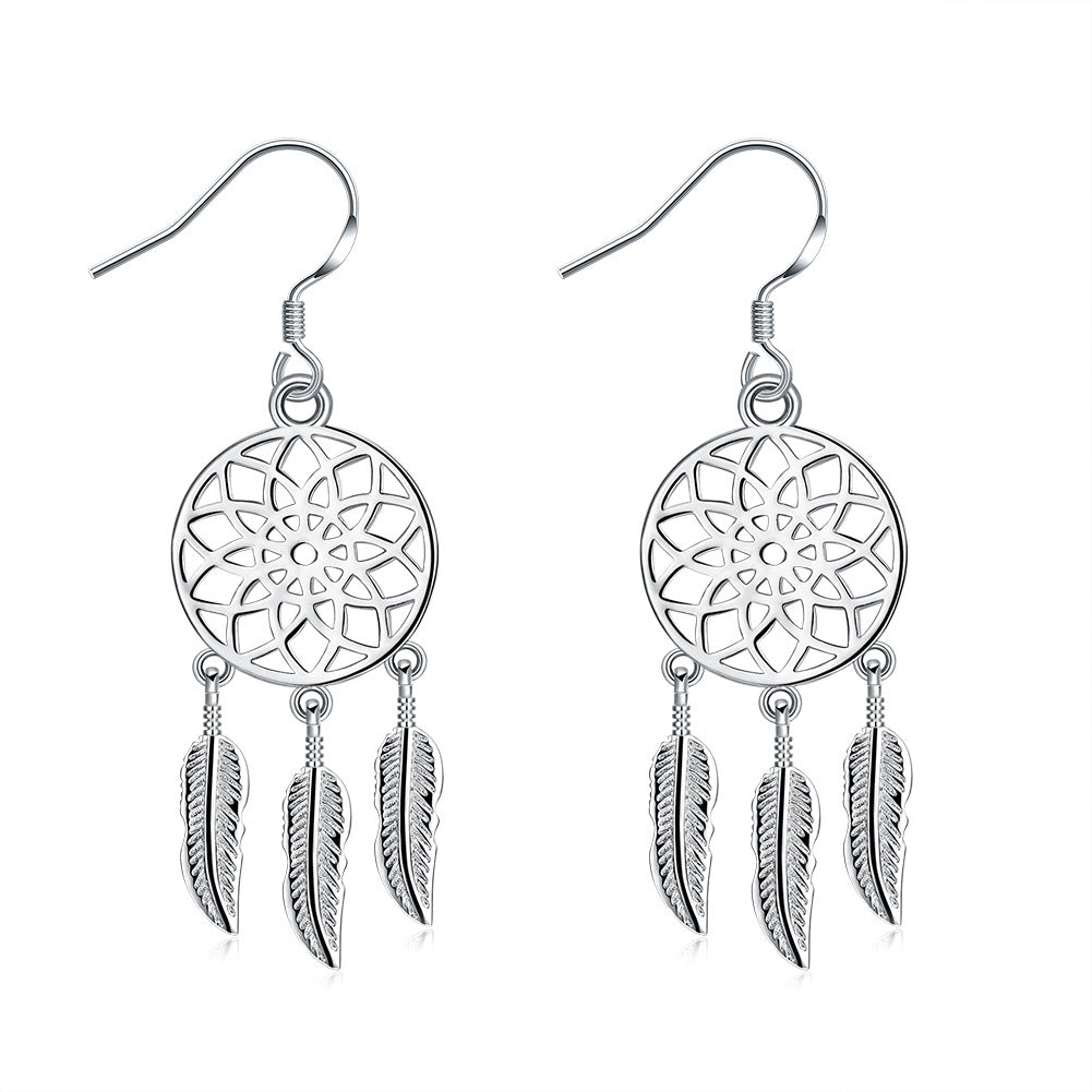 Brass With Plated Fashion Jewelry Earrings