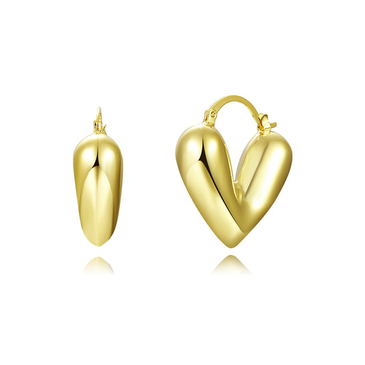 Brass With Plated Fashion Jewelry Earrings