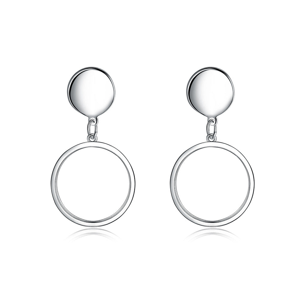 Brass With Plated Fashion Jewelry Earrings