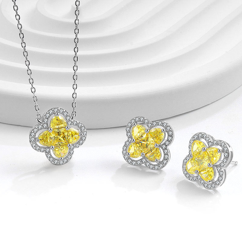 925 Sterling Silver Fashion Lucky Necklace