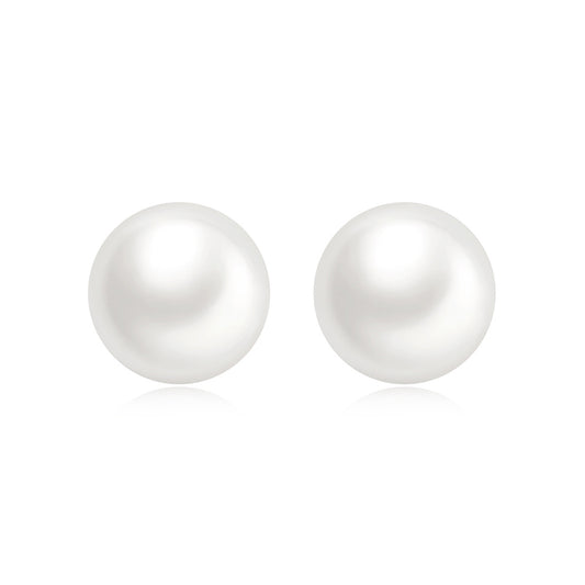 925 Sterling Silver Natural Pearl Drop Earrings Fashion Jewelry Gift for Women Girls