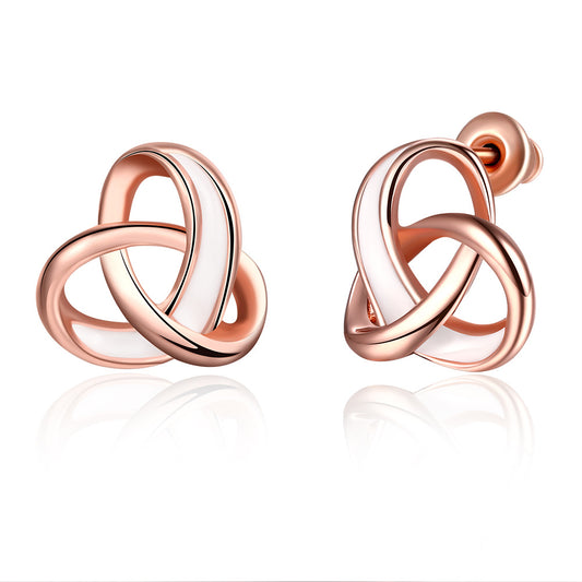 Brass With Plated Fashion Jewelry Earrings
